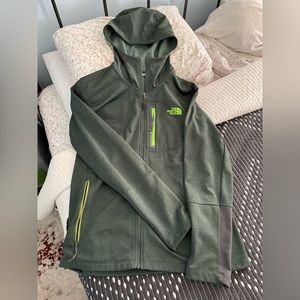 Mens North Face full zip hoodie